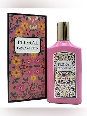Fragrance Couture Floral Dream Pink Women 3.4 Oz EDP Spray Women's Perfume -NIB